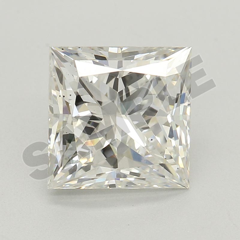 5.02 Carat Princess IGI Labgrown Diamond, With Certificate ID LG595385224