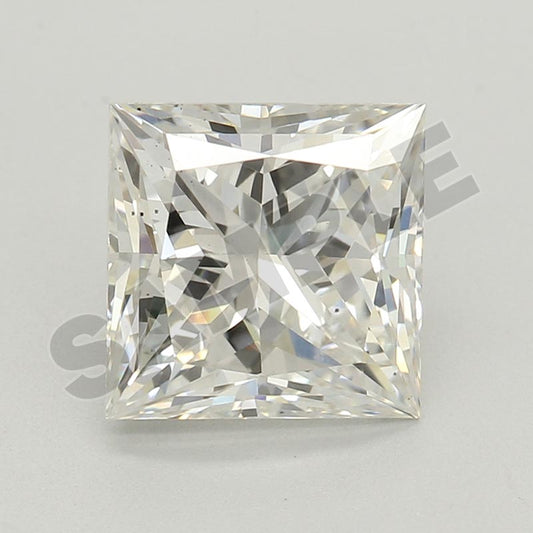 3.02 Carat Princess IGI Labgrown Diamond, With Certificate ID LG634417848