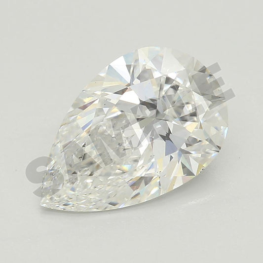 4.49 Carat Pear IGI Labgrown Diamond, With Certificate ID LG601327008